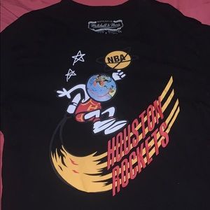 Travis Scott & Mitchell n ness tee for sale size L